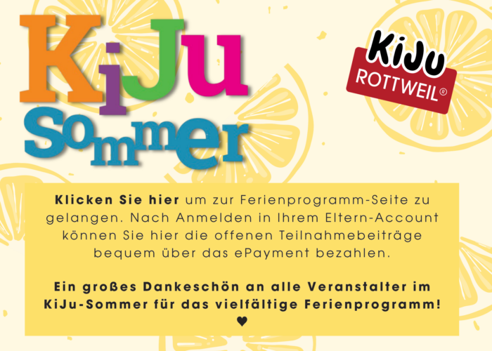 Öffnungszeiten vor den Sommerferien (1)